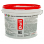 Acrylic paint DALI rubber for roofing, plinth, facade moisture resistant washable deep matt gray 6 kg