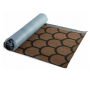 Roll flexible tile TECHNONICOL Architect Beavertail, 8m? brown