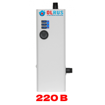 Heating electric boiler, electric boiler EVPM 6 kW, OLRUS, OL-006-220V