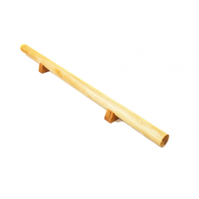 Wooden gymnastic stick, sports stick, trapezoid