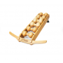 Massager for back, neck, legs, Fitness machine, roller wooden massager, Body trainer Timber Good