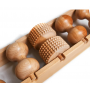 Spike wooden massage roller, Massage roller, Massage Roller  Massage Ball