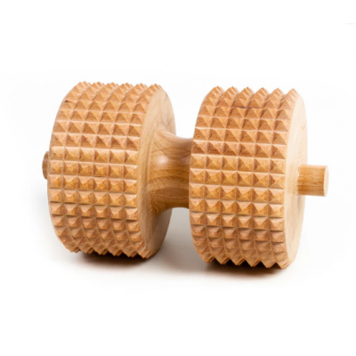 Spike wooden massage roller, Massage roller, Massage Roller  Massage Ball