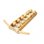 Massager for back, neck, legs, Fitness machine, roller wooden massager, Body trainer Timber Good