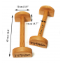 Деревянные параллели / Перекладины для отжиманий / Перекладина для художественной гимнастики