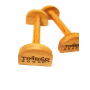 Wooden parallettes. Push-up bars for rhythmic gymnastics