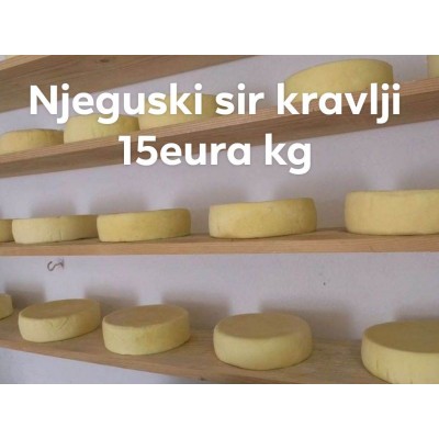 Njegusi cow cheese