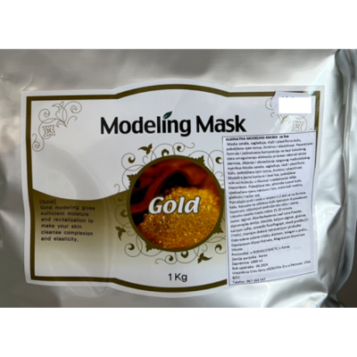 Maschera viso scolpinte Oro