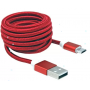 Sbox kabl usb-micro 1m red