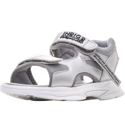 Sandals Indigo kids, size 31, silver