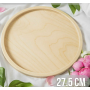 Wooden round tray 27.5 cm