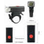 LED Bicycle Front Light 180Lm, Bike Light IPX4, Bike Light 700mAh