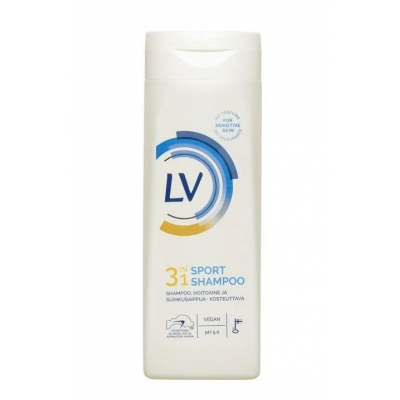 LV 250 ml 3-in-1 sports shampoo