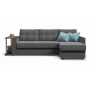 Corner sofa A lot of furniture Atlanta Lux matting Malmo gray